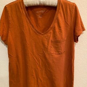 Target Universal Thread Burnt Orange Tee